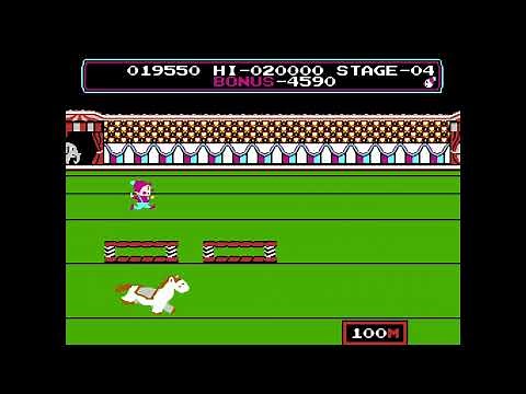 Circus Charlie - Gameplay