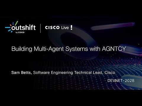 Building Multi-Agent Systems with AGNTCY | Cisco Live EMEA 2026