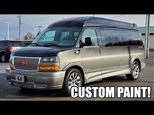 ONLY 14K MILES! 2023 GMC "Denali" Van - Explorer Vans 9 Passenger | Sherry Review