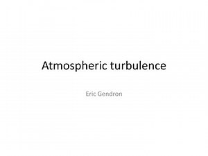 PPT - Atmospheric turbulence PowerPoint Presentation, free download - ID:2524716