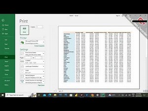 How to Print Column Headings on Each Page in Excel