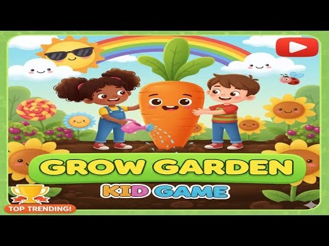 🍓 Watch Plants Grow! Grow Garden Game for Kids 🌻 Trending 2025