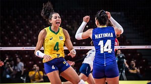 262K views · 9.8K reactions | 2022 #VNL Match Result: Brazil 3-1 Thailand (25-18, 26-24, 23-25, 25-23).  Top Scorer: Pimpichaya Kokram  (23 points).  Watch the full match replay on VBTV. ➡️ Full schedule: https://bit.ly/3z9kbE4 ️ Get your VNL apparel now: https://bit.ly/3x2UEcW  #BePartOfTheGame #Volleyball | Volleyball Nations League | Facebook