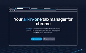 I built a Chrome Extension alternative to OneTab or Session Buddy, Your All-in-one tab/tab group manager for Chrome. It supports cloud sync feature, never miss your tabs again.