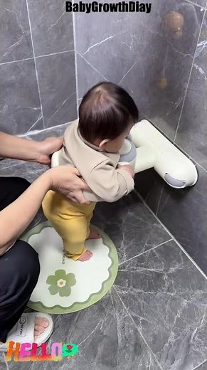 How Do I Clean My Baby’s Bottom Easily? Try the Baby Butt Washing Stand!#Shorts