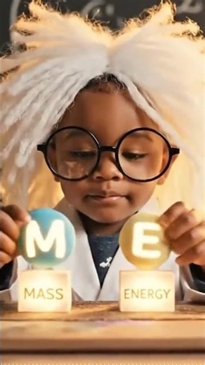 Baby Scientis Explaining E=mc²