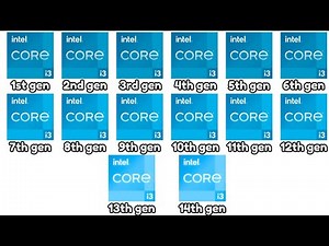 Every Intel i3 Generation Explained As Easily As Possible For Beginners