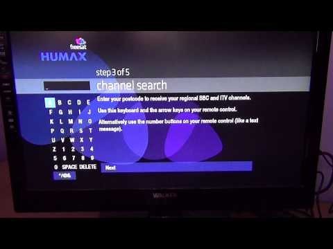 Humax HDR-1010S Freesat+ HD Box - First Time Installation