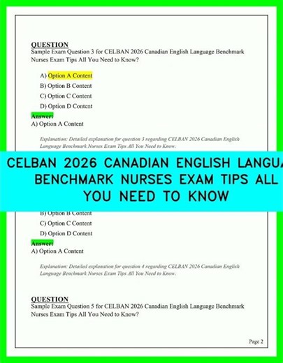 CELBAN 2026 CANADIAN ENGLISH LANGUAGE BENCHMARK NURSES EXAM TIPS ALL YOU NEED TO KNOW video