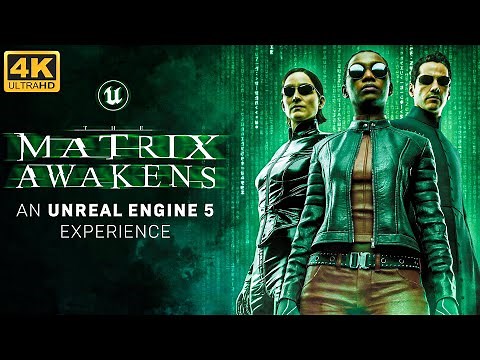 The New Matrix ➤ The Matrix Awakens [4K] ➤ Unreal Engine 5 Demo Walkthrough on PS5