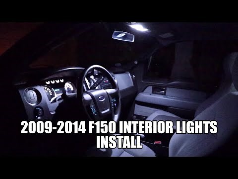 Ford F150 Interior LED lights install