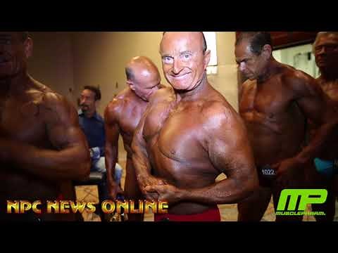 2018 NPC Teen Collegiate & Masters Nationals Men's Bodybuilding Over 70 Backstage Video