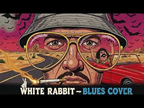Jefferson Airplane - White Rabbit (Psychedelic Electric Blues Cover) 1950s Trip & Harmonica Howl