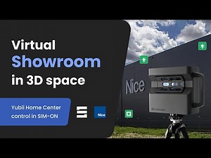 SIMLAB x Nice - Virtual showroom in 3D space