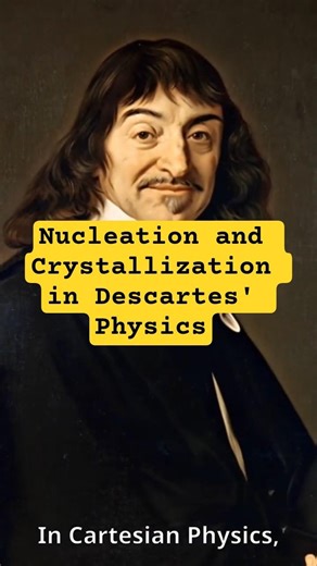 Nucleation and Crystallization in Descartes Physics