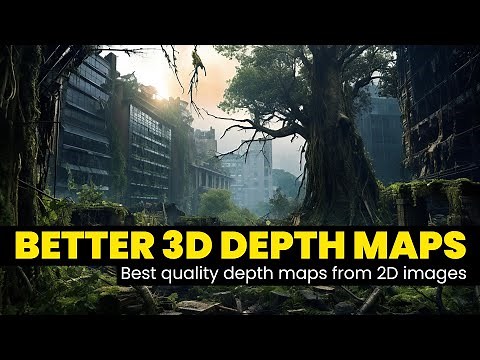 Create Better Quality Depth Maps From 2D Images With New AI Tools