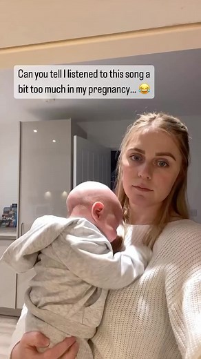 Be careful what’s on repeat during your pregnancy or be prepared to get down low low low Credit: @melissak1996 | KJ Essentials for Baby