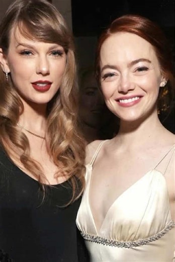 Taylor Swift & Emma Stone — a friendship that lasted ❤️#taylor #taylorswift #Emma #emmastone #friendship #storytelling #originalmusic