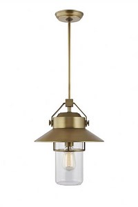 Murray Feiss OL13912PBS Boynton Single Light Outdoor Pendant