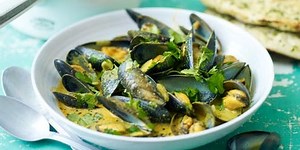 Curry Spiced Mussels Recipe