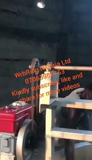 Nigeria: Garri Fryer. Cassava Processing Machine