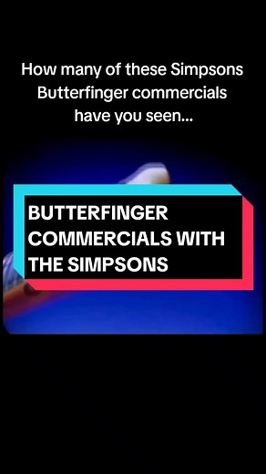 The Simpsons Butterfinger commercial compilation #tv #commercial #90s #90saesthetic #90sthrowback #90skid #90skids #90snostalgia #compilation #thesimpsons #candy #butterfinger #fypage #fyp