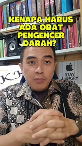 KENAPA HARUS ADA OBAT PENGENCER DARAH? #drerta #edukasikesehatan #penyakitjantung #tipssehat #obatjantung | Erta Priadi Wirawijaya