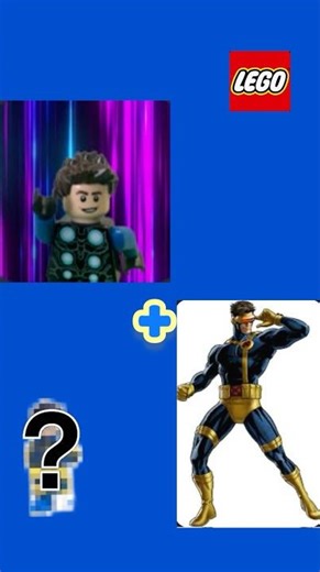 How to make Coltvinlolz-Verse Cyclops in Lego #lego #cyclops #xmen #marvel #shorts #tutorial