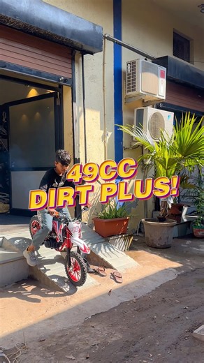 45km/h Speed🏁😍 Brand New 49CC Dirt Bike Plus Model - 2 Stroke Powerfull Engine #shorts