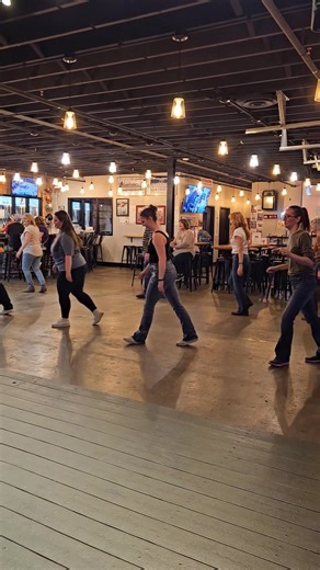 [Dance in video is Hoedown by Gary O'Reilly] Got busy last night and never posted our Carey Brewing Station class list❤️ Steve's shoes were squeaking on the floor, so we started making "bird" noises during the swivels in Hoedown 😂😂 anyways here you go: 🤠Wings to Fly (co. Rhoda Lai & Hayley Wheatley) -song: The Power Of Love x I'm Alive - Laback & Laura Furmanova 🤠Strummingbird (co. Maddison Glover) -song: ONE MORE - James Johnston A Rattlesnake Kiss (co. Maddison Glover) -song: Ain't In Kans