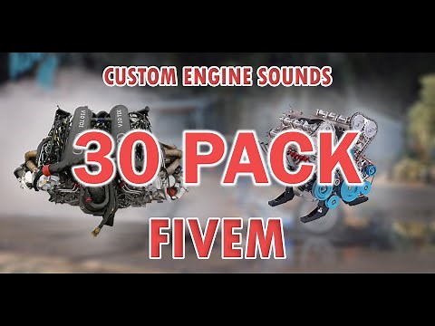 FiveM Custom Engine Sound Pack | 30 Sounds | Preview