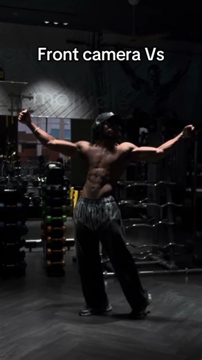 Front camera vs back camera poses