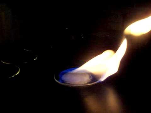 Flame Test- Potassium Chloride #1