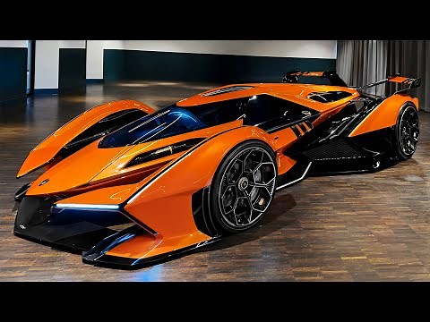 Lamborghini V12 Vision GT - Wild Supercar in details