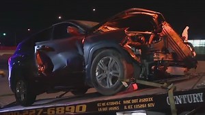 Kennedy Expressway crash: Construction vehicle hit in 4-vehicle collision