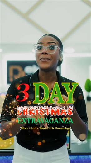 Electronics Retailer - DeluxeMobileTT on Instagram: "3 DAY EXTRAVAGANZA 🥳 • Big Deals • BIGGER SAVINGS •& LOTSS OF GIVEAWAYSSSS 🎄✨ This Christmas, unwrap the perfect upgrade at Deluxe Mobile! From phones to must-have accessories, we’ve got the deals waiting in-store. Don’t just gift — upgrade 🎁📱 📍Visit us today & shop the season with Deluxe Mobile. CALL/Whatsapp 373-2519 for more information!"