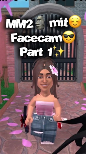 MM2 mit Facecam✨ CR: rindayo #fypage #roblox #mm2 #shorts #runny #facecam #memes #shortsfeed