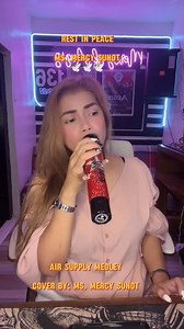 520K views · 10K reactions | Air Supply Medley  Cover By: Ms Mercy Sunot Of The Aegis Band Maraming Salamat Sa Musika ️️ Ms. Mercy Sunot is the lead vocalist of one of the most iconic bands in the Philippines, “Aegis Band”. She passed away in US last November 17 in Philippine time that is November 18.  #mercysunot #aegis #reelsviralfb #CttoRepost #OPM #legend #reelstrending Courtesy  Ms. Mercy Sunot TikTok | Motoblader | Facebook