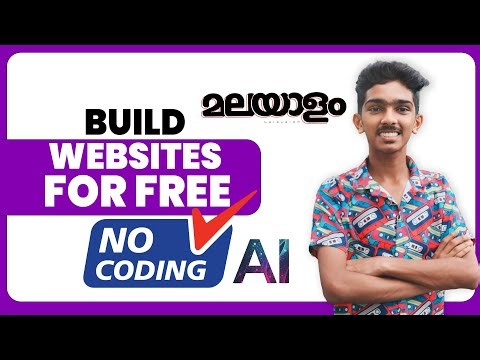 Create A Website Or App For Free Using Ai | No Coding | Malayalam