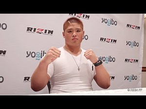 Yogibo presents RIZIN 28 スダリオ剛 試合前インタビュー