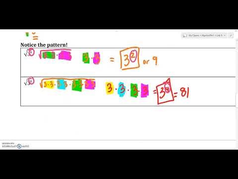 Algebra Unit 9 Day 1 Notes