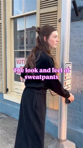 Hannah Gabrielle | Modest Clothing on Instagram: "For the skirt girls who love comfort 🤍 Would you wear this? Yes or yes? #modestfashion #skirtstyle #sweatskirt"