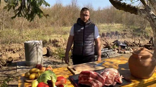 BOSNIAN POT Dish Made In Clay Pot