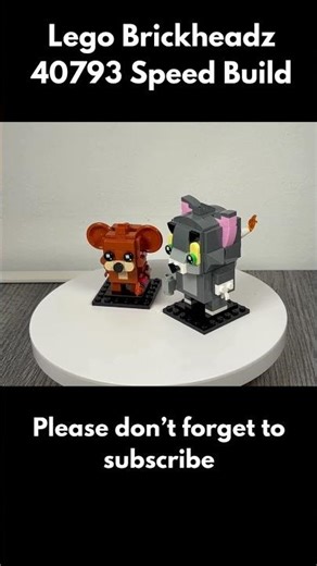 Lego Brickheadz 40793 Tom & Jerry Speed Build