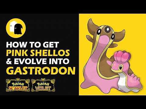 How to Get Pink Shellos & Evolve Into Gastrodon West Sea Pokemon Scarlet and Violet