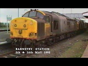 BR in the 1990s Barnetby Station on 5th & 14th May 1992