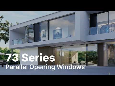 The Future of Windows: LIKI 73 Series Parallel Opening System for Modern Architecture