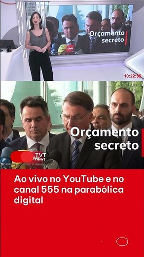 Ao vivo no Youtube e no canal 555 na parabólica digital