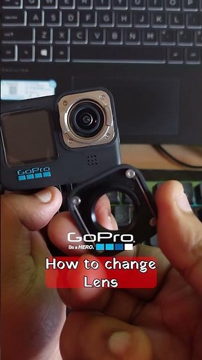 GoPro Hero Lens Removal & Replacement #gopro #goproindia #gopro12