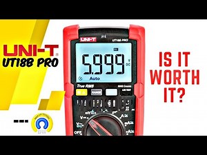 UNI-T UT18B PRO Multimeter Review & Teardown!